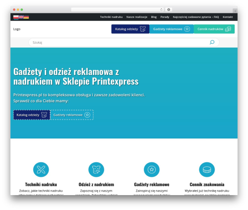 Printexpress Theme WordPress theme - printexpress.pl