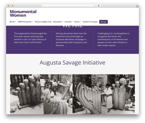 Ai WordPress plugin - monumentalwomen.org