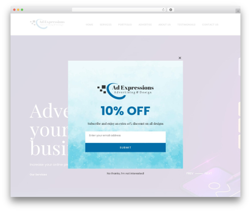 Theme WordPress Anchor - adexpressions.org