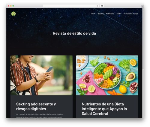 Theme WordPress Dixor - revistasusana.com
