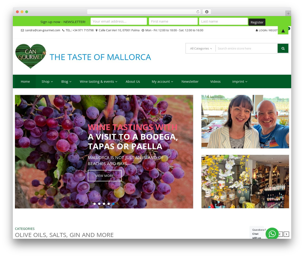 Theme WordPress StoreVilla - can-gourmet.com Theme WordPress StoreVilla - can-gourmet.com