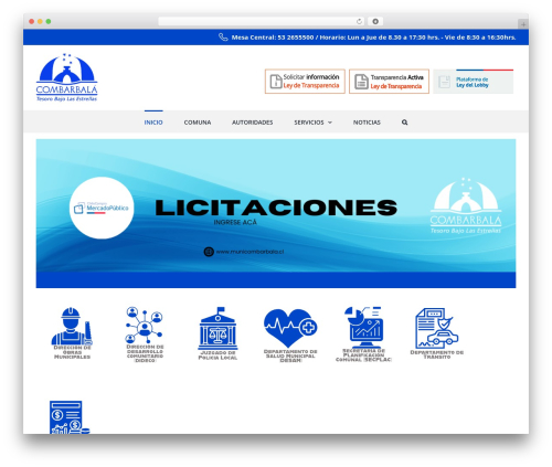 Magazine builder WordPress plugin - municombarbala.cl
