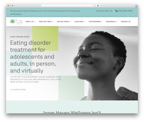 WordPress theme DOM Templating Framework - innerhavenwellness.com
