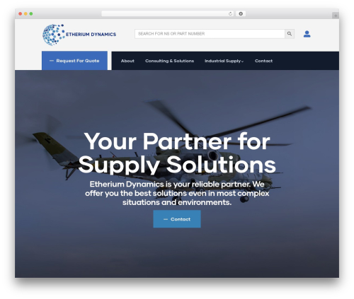 Indutri themer WordPress plugin - etdynamics.com