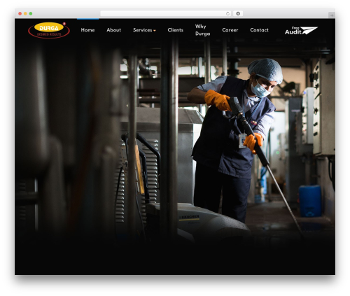 WordPress theme Rodio - durgafacility.com
