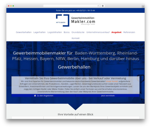Beaver Builder Theme theme WordPress - gewerbeimmobilien-makler.com