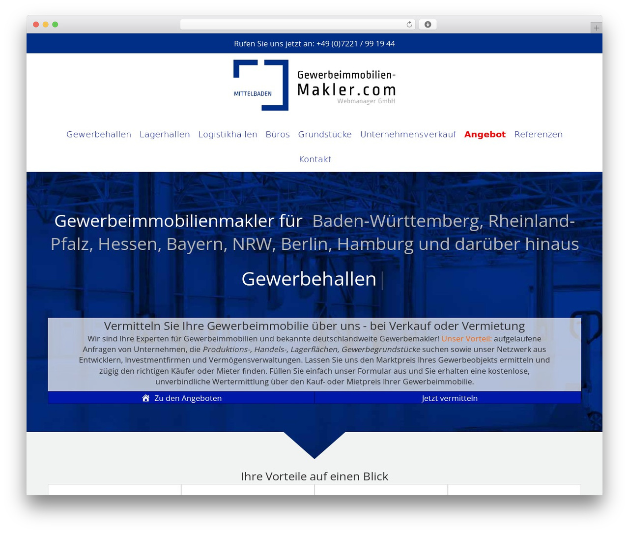 Beaver Builder Theme theme WordPress - gewerbeimmobilien-makler.com