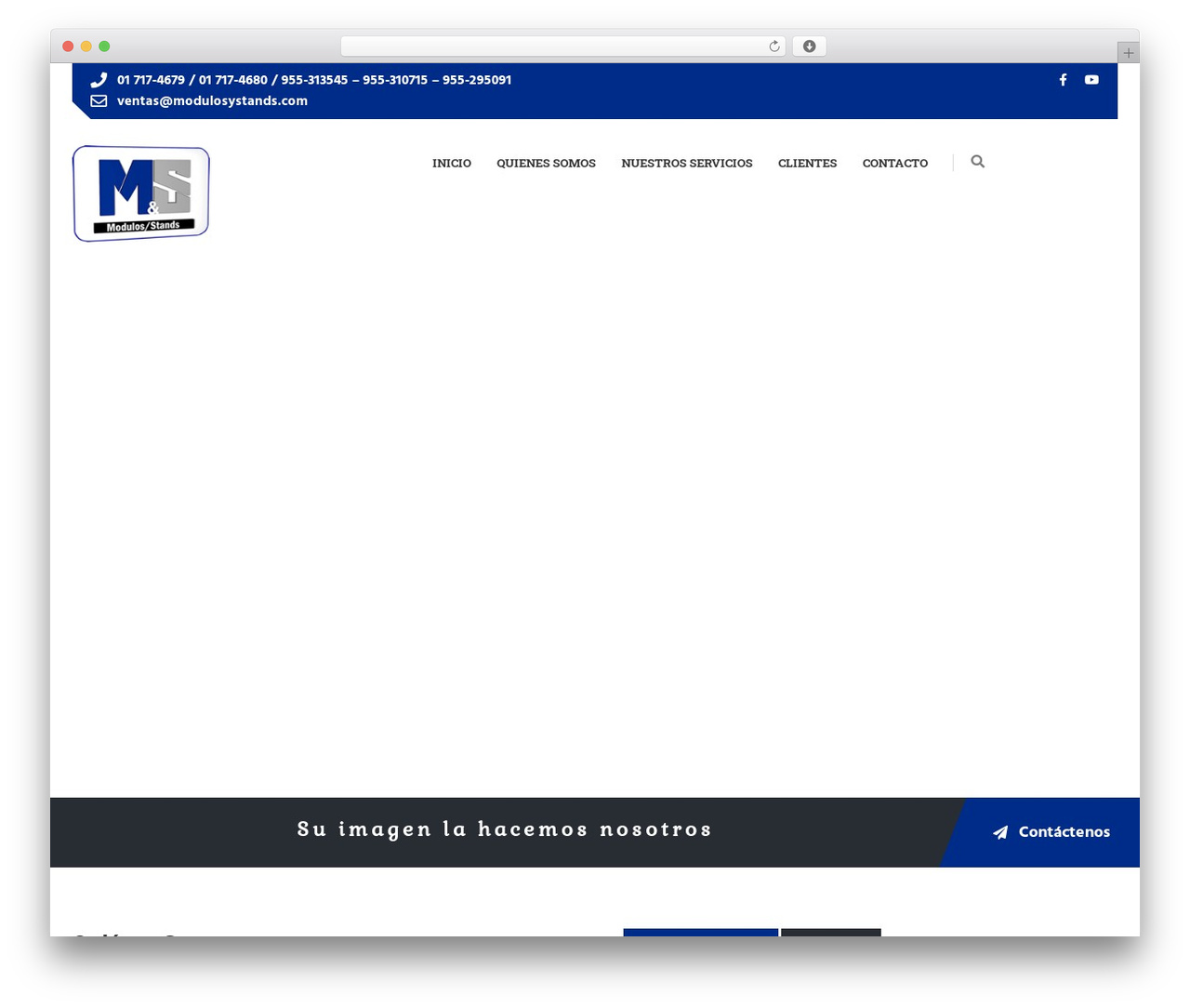 Cornike WP theme - modulosystands.com