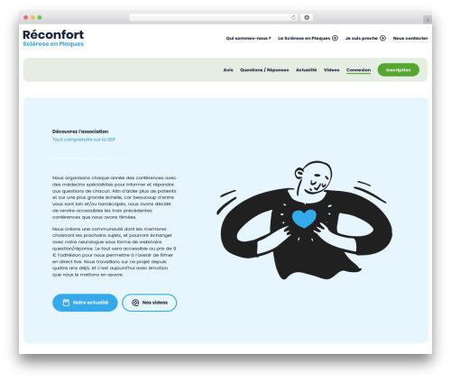 Element theme WordPress - reconfortsep.com