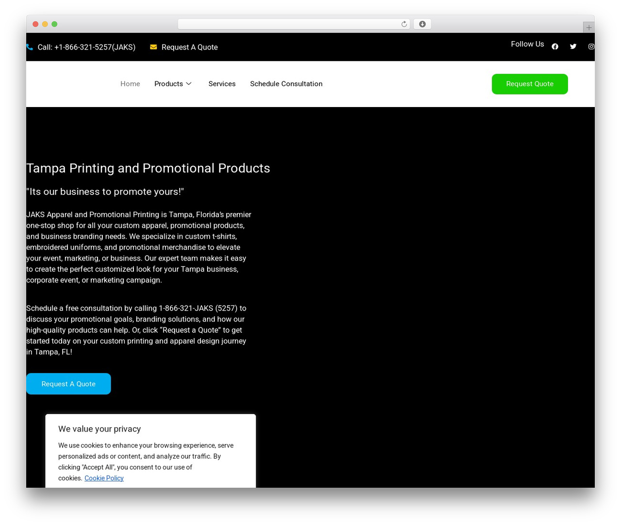 JAKS Apparel Child free WordPress theme - jaksapparel.com