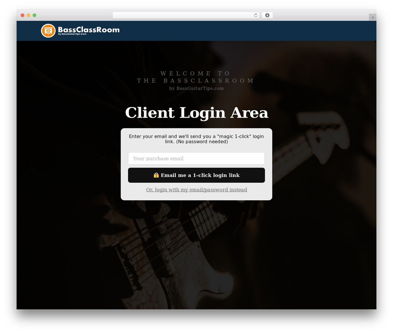Thrive Theme Builder premium WordPress theme - bassclassroom.com