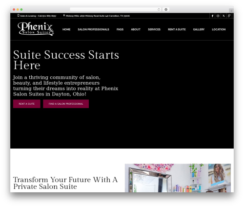 Best WordPress theme Coiffeur - phenixcarrollton.com