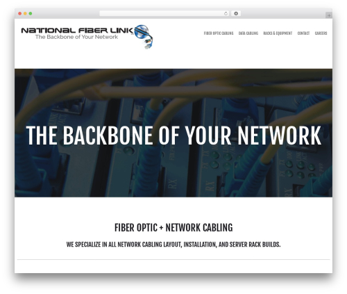 cherry WordPress theme - nationalfiberlink.com