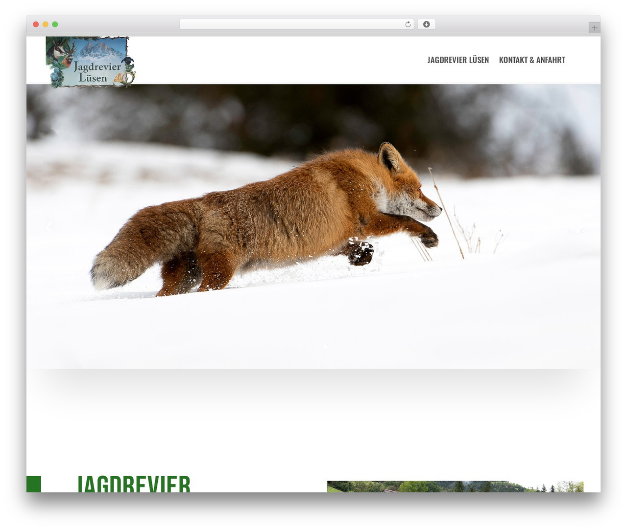 Divi WordPress theme - jagdrevier-luesen.com