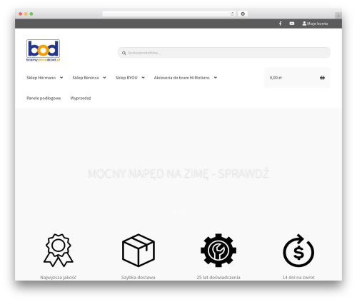 Storefront Top Bar (storefront-top-bar) free WordPress plugin - bod.com.pl