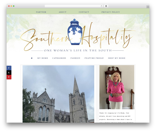 Best WordPress theme Genesis - southernhospitalityblog.com