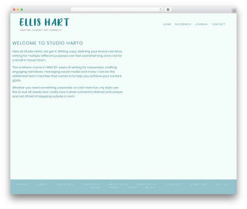 Bubble Tea (Block Version) theme WordPress - ellishart.com
