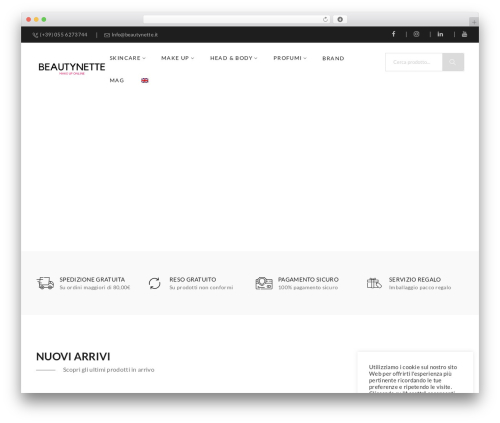 clima WordPress theme - www.beautynette.it