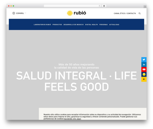 Code Barcelona theme WordPress - laboratoriosrubio.com