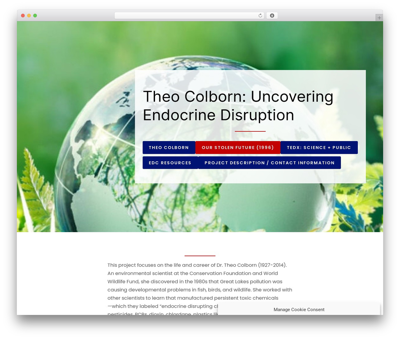 Constructor WordPress theme - theocolborn.com