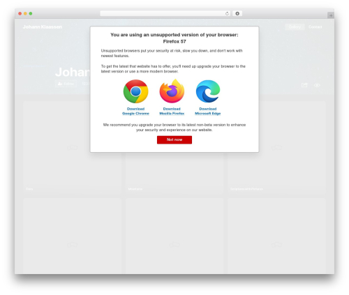Flatbase best WordPress gallery - klaassimages.com