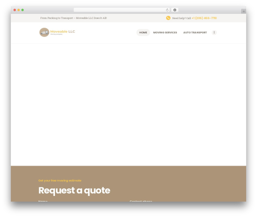 MoveMe theme WordPress - moveablellc.com