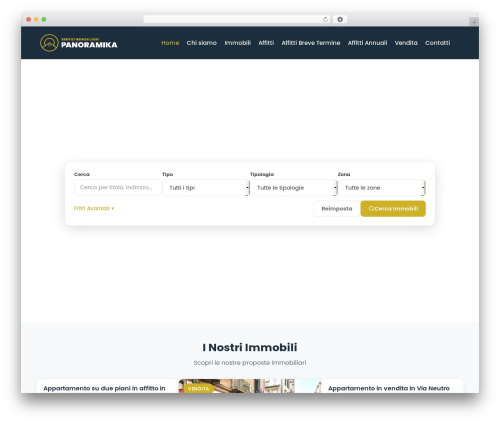 OneListing WordPress theme - panoramikaimmobiliare.com