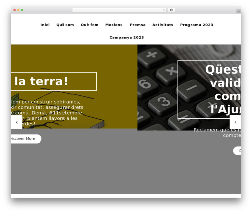 Teczilla WordPress theme - sal-cup.cat