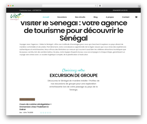 Setsail tours WordPress plugin - visiterlesenegal.com