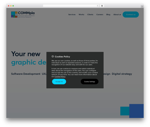 COMMpla theme WordPress theme - commpla.com
