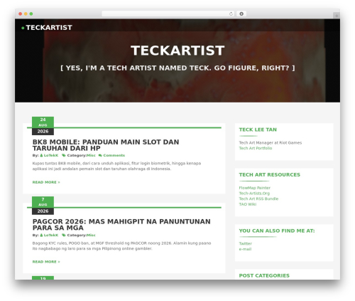 iThemer best WordPress theme - teckartist.com