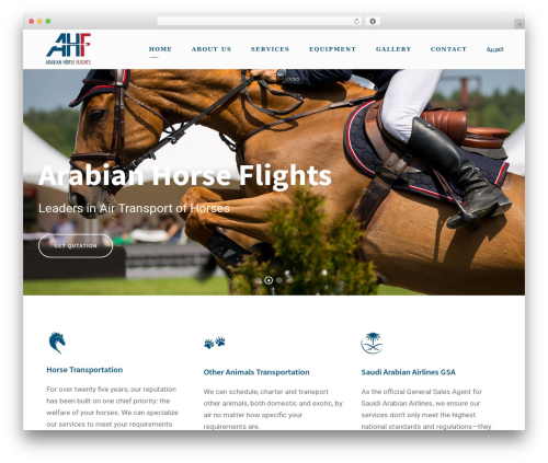 Kleanity theme WordPress - ahf.com.sa