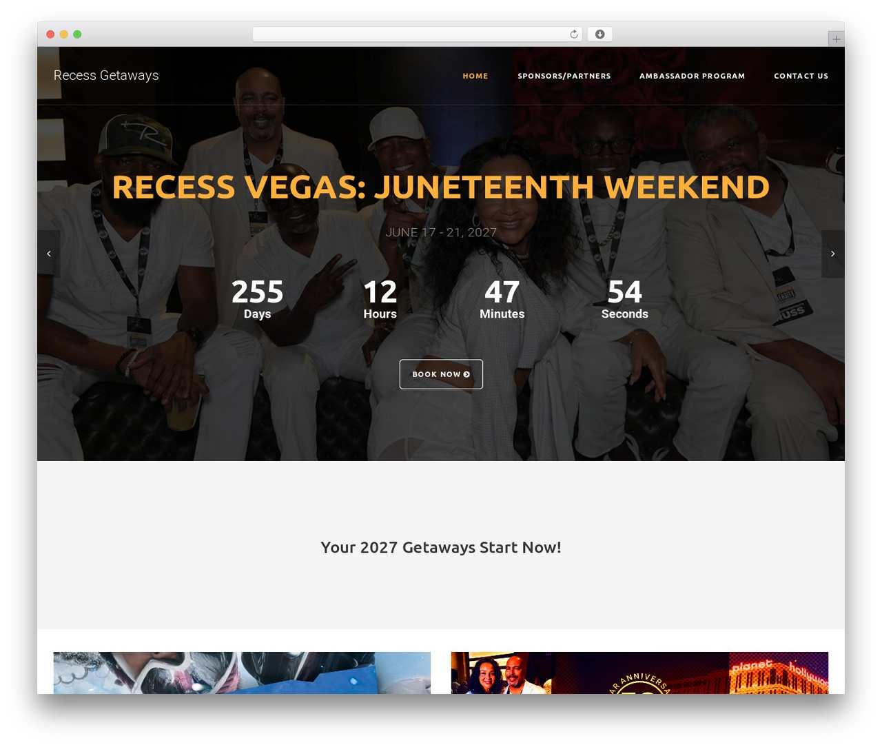 MitUp WordPress theme - recessgetaways.com