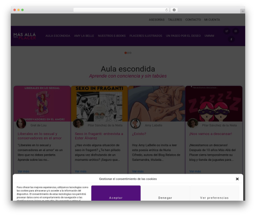Shoptimizer WordPress ecommerce theme - masalladelplacer.com
