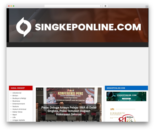SingkepOnline WordPress theme - singkeponline.com