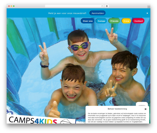 Woopack WordPress plugin - camps4kids.nl