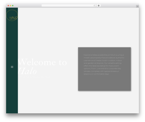 WordPress theme Foja - haloleander.com