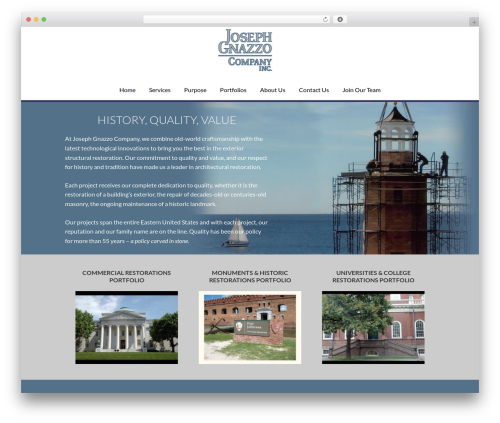 WordPress theme Hello Pro - gnazzo.com