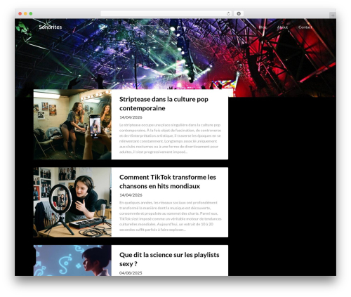 Adaptable Notes top WordPress theme - sonorites.org Adaptable Notes top WordPress theme - sonorites.org