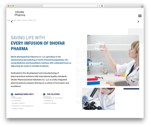 Best WordPress theme LabtechCO - dhofarpharma.com