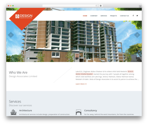 Designizer WordPress theme - dal.com.bd
