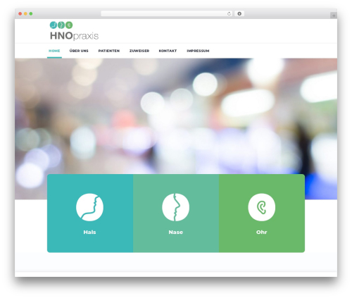 HouseMed WordPress theme - einsle.ch