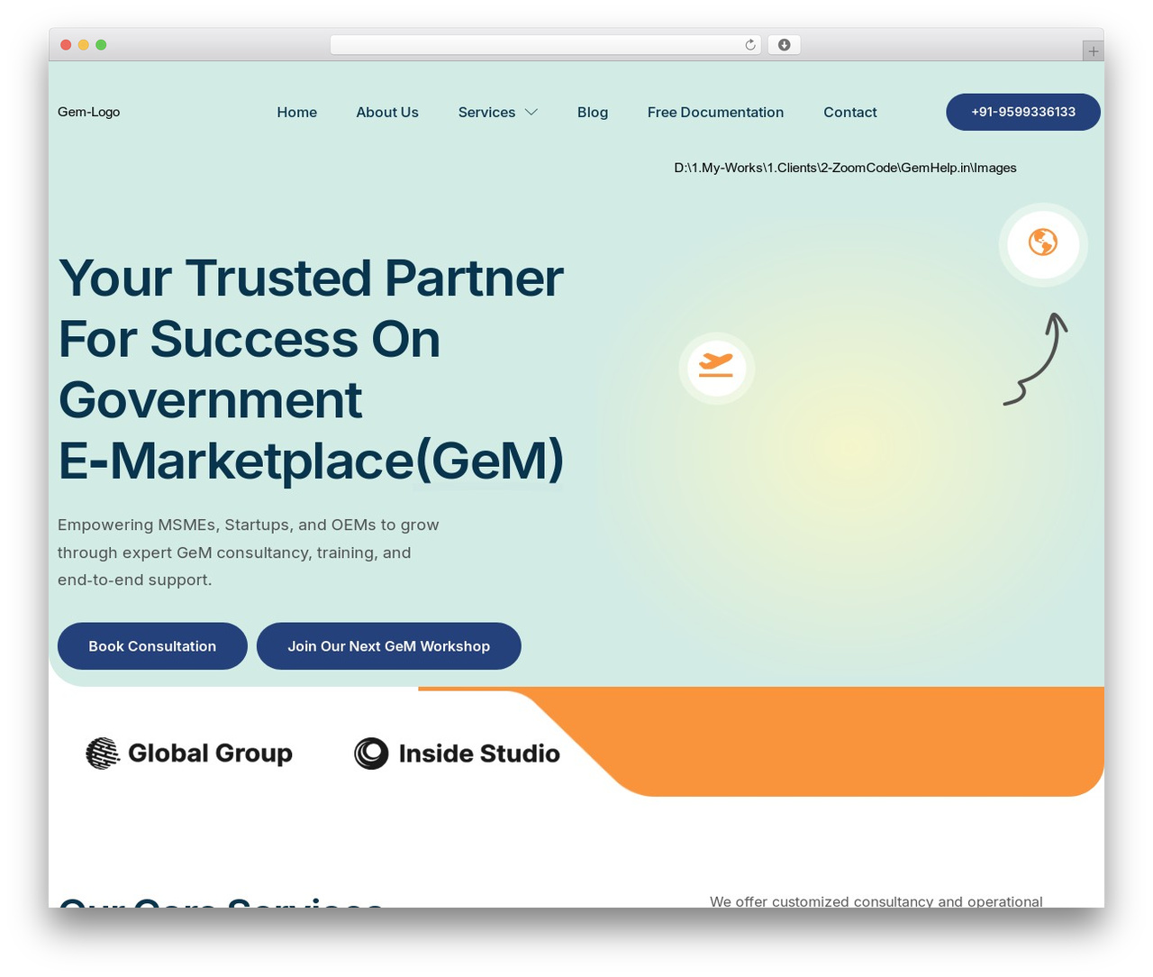 Profecient Theme WordPress theme design - gemhelp.in