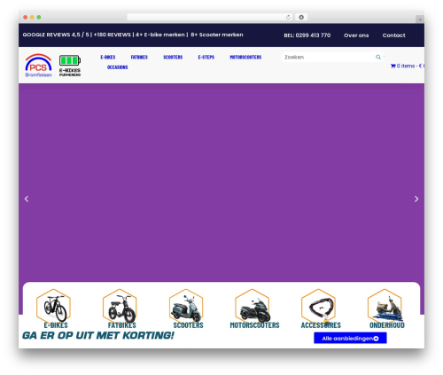 Post grid pro WordPress plugin - pcsbromfietsen.nl
