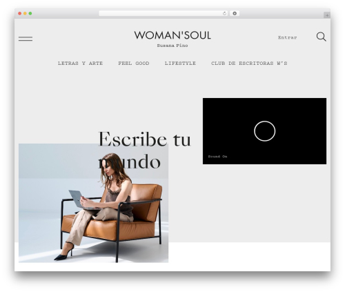 Theme WordPress space oddity - womans-soul.com