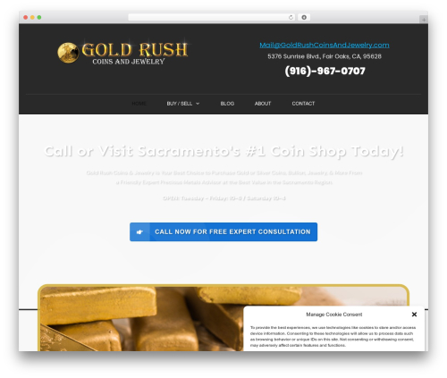 Xagio seo WordPress plugin - goldrushcoinsandjewelry.com