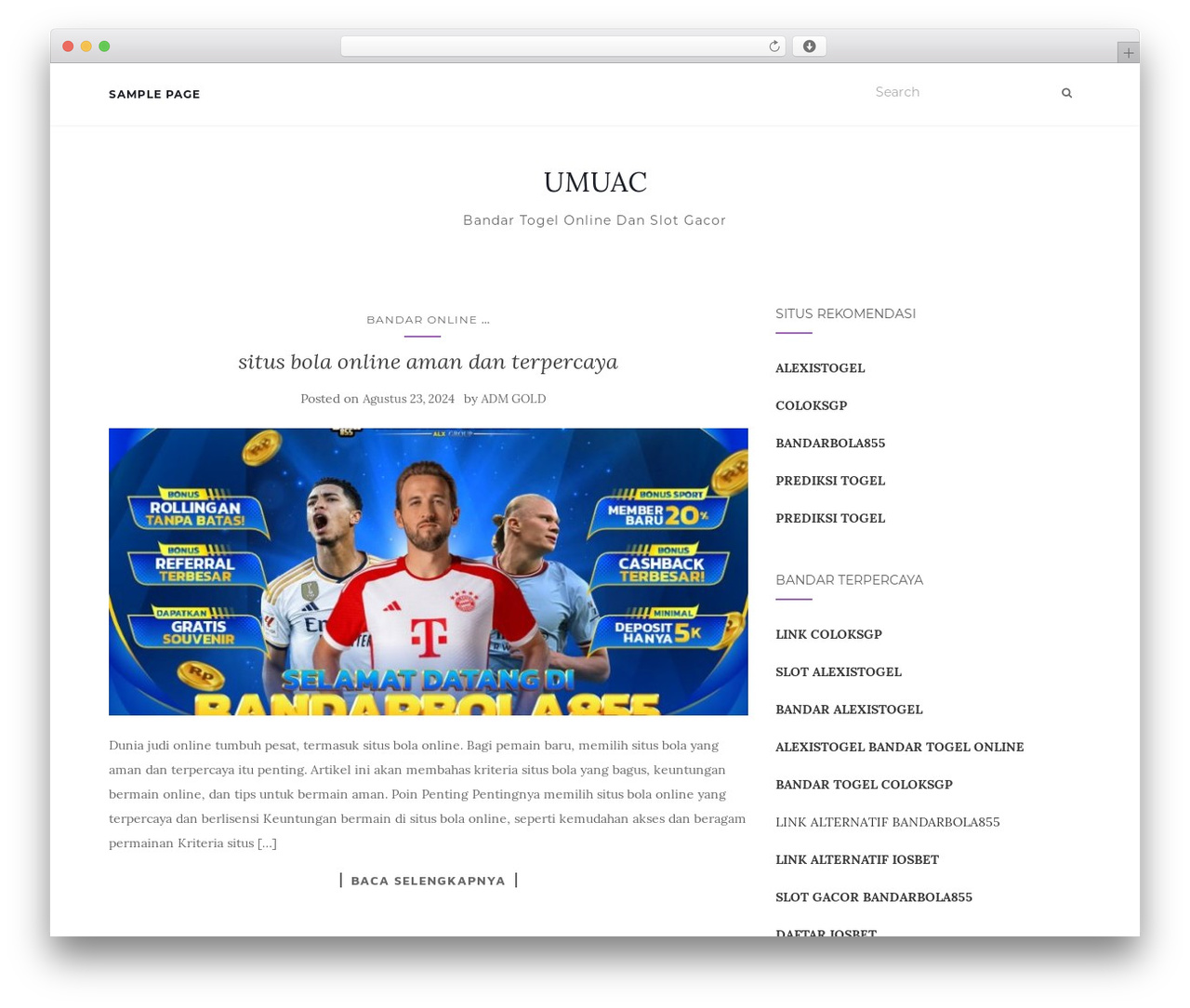 Activello WordPress theme - umuac.org Activello WordPress theme - umuac.org