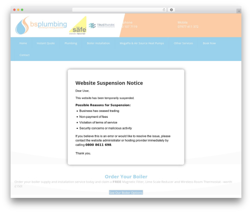 Cgt blocks WordPress plugin - bsplumbing.co.uk