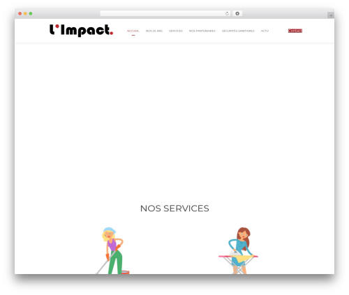 Deploy WP theme - limpact.be