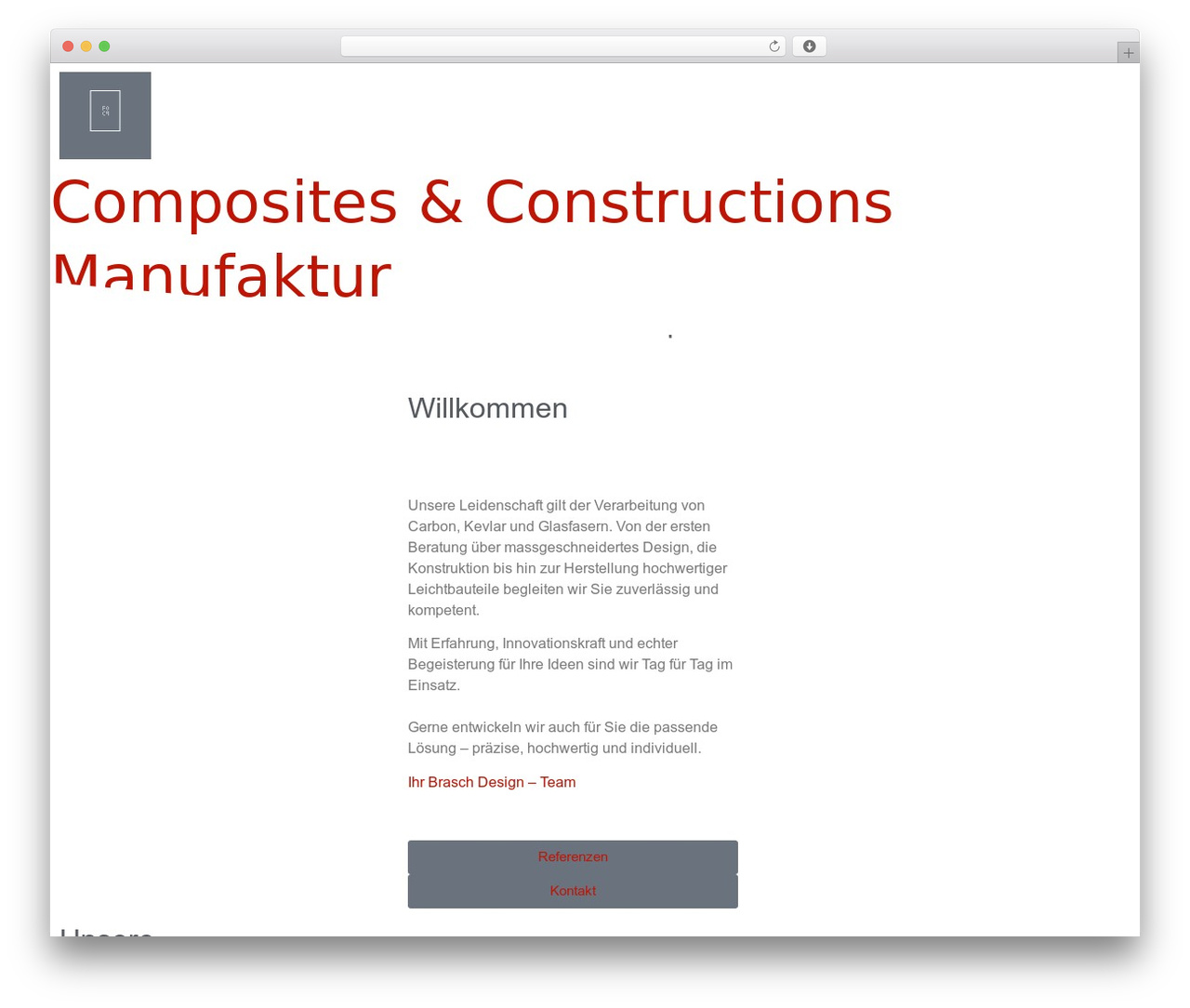 Hello Elementor theme WordPress - brasch-design.ch